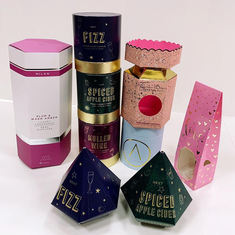 江夏化妆品包装盒、异形包装盒、异形礼盒、异形纸盒定制印刷